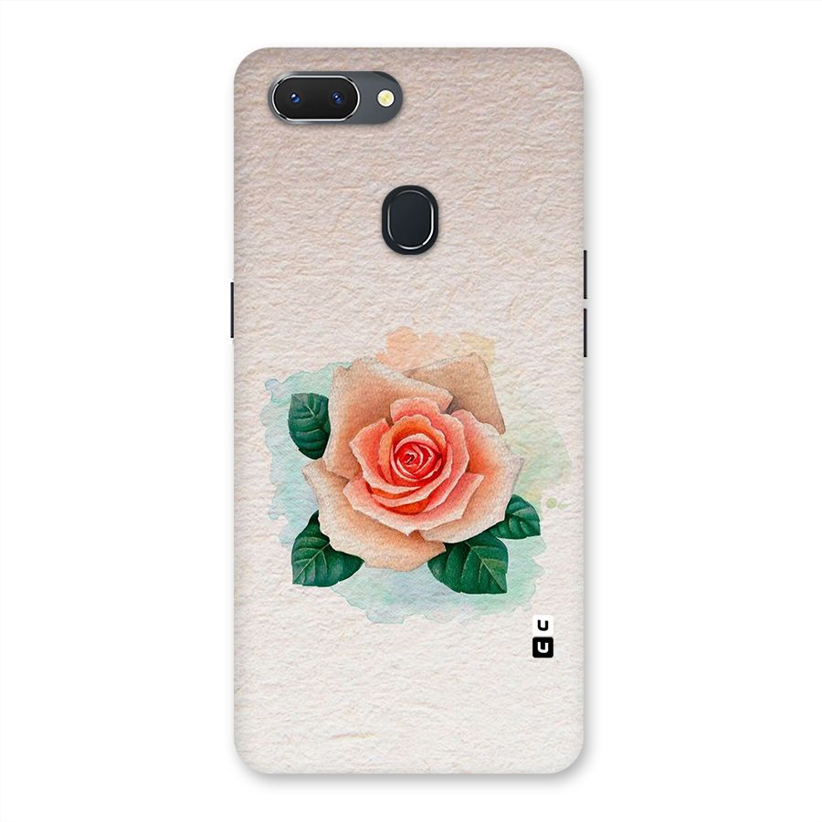 Flower Water Art Back Case for Oppo Realme 2