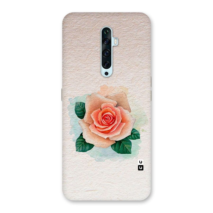 Flower Water Art Back Case for Oppo Reno2 F
