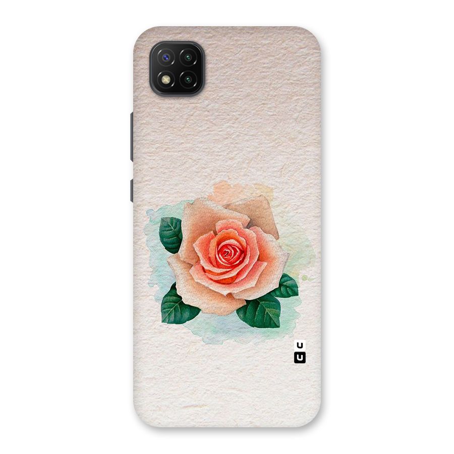 Flower Water Art Back Case for Poco C3