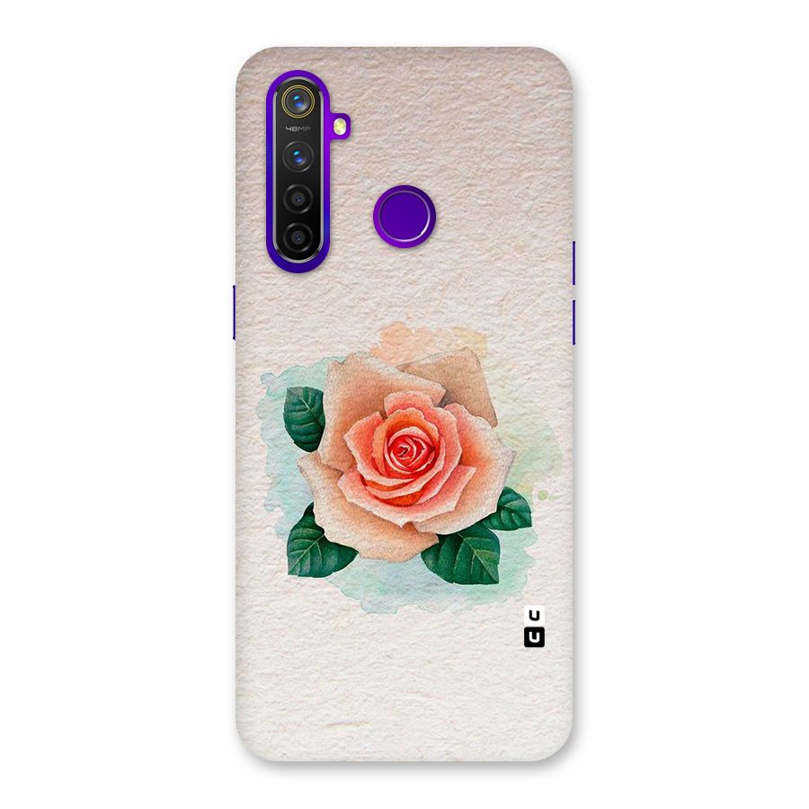 Flower Water Art Back Case for Realme 5 Pro