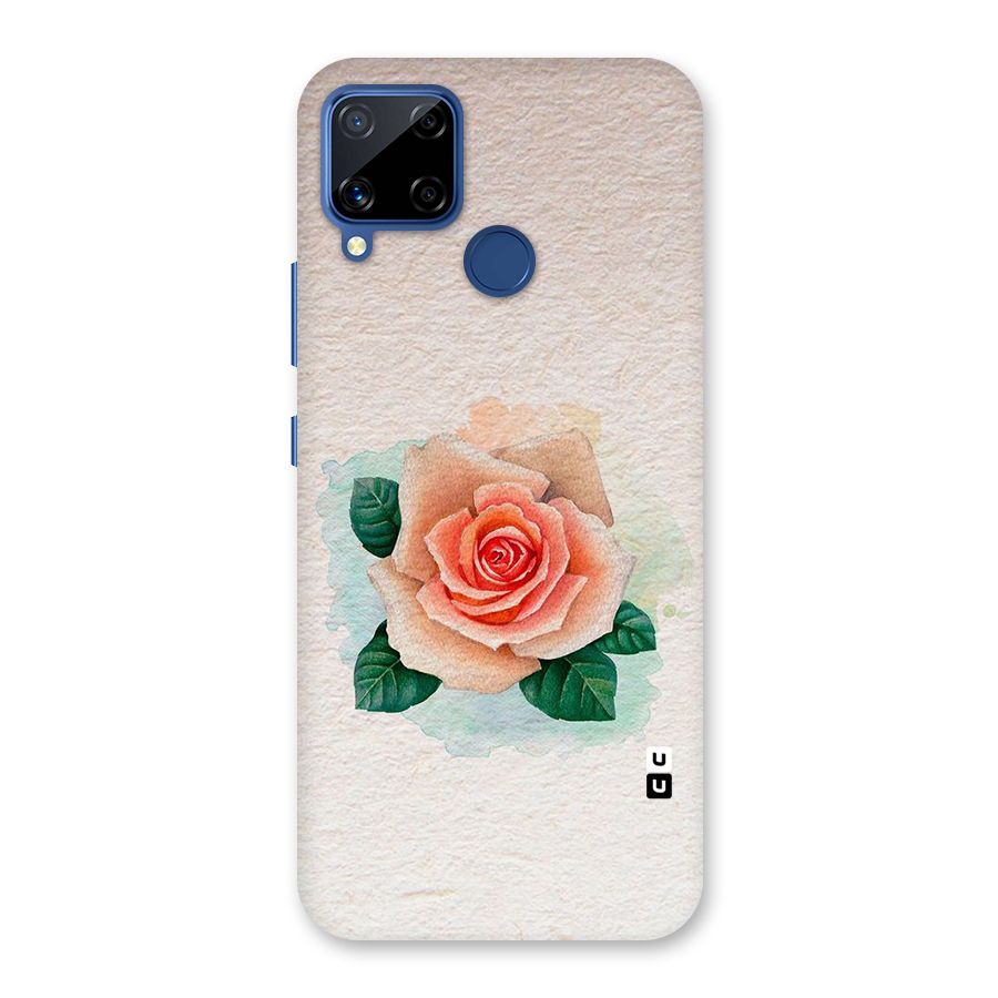 Flower Water Art Back Case for Realme C15