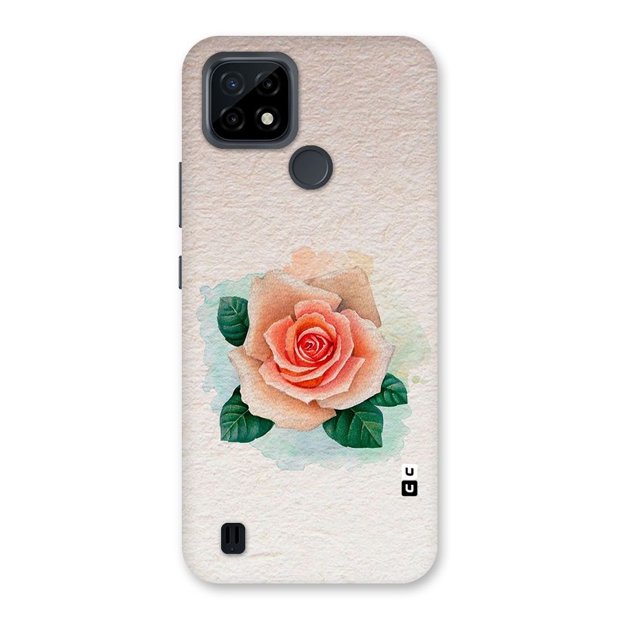 Flower Water Art Back Case for Realme C21