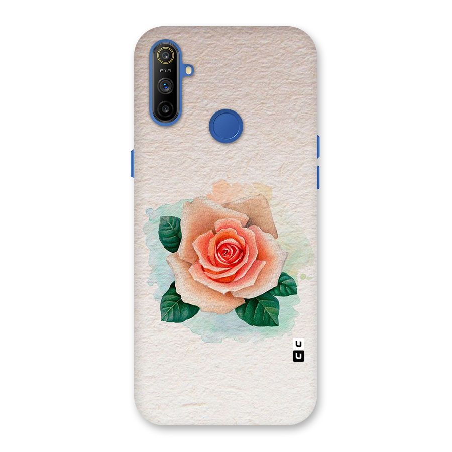 Flower Water Art Back Case for Realme Narzo 10A