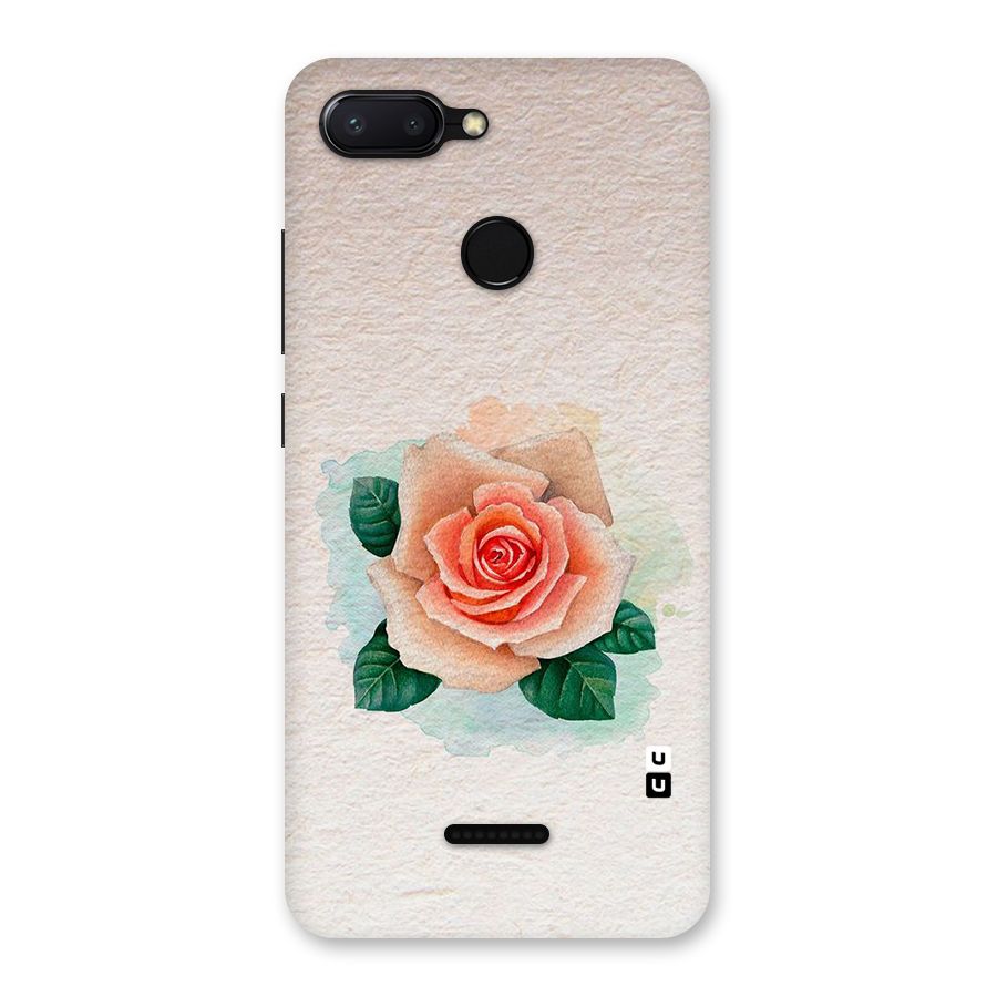 Flower Water Art Back Case for Redmi 6