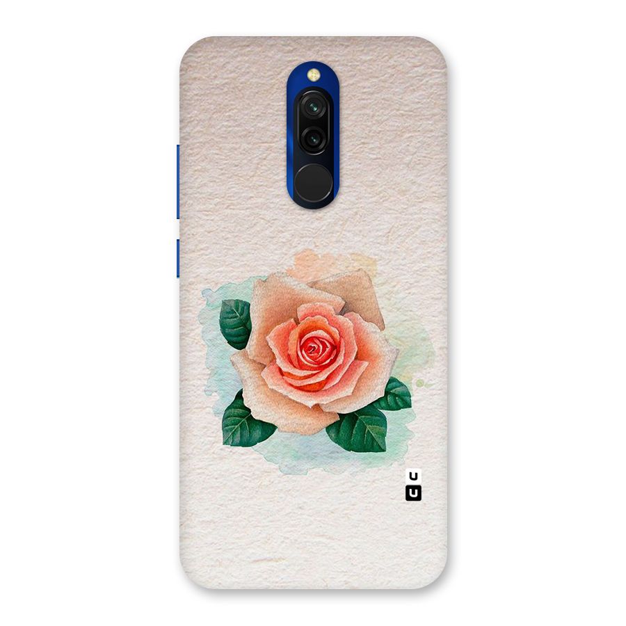 Flower Water Art Back Case for Redmi 8