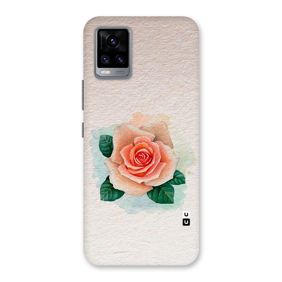 Flower Water Art Back Case for Vivo V20