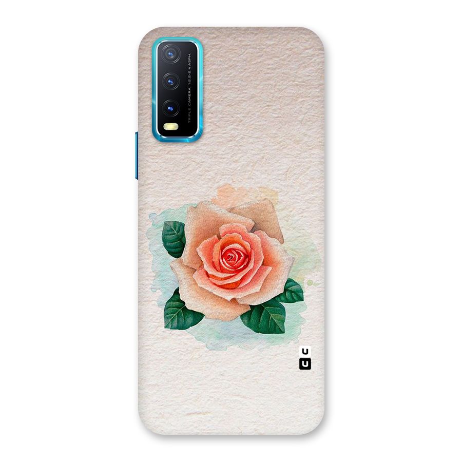 Flower Water Art Back Case for Vivo Y20G