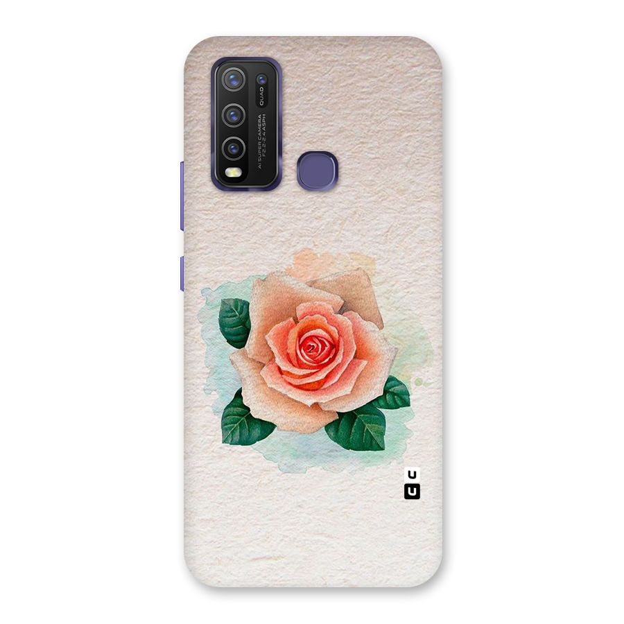 Flower Water Art Back Case for Vivo Y30