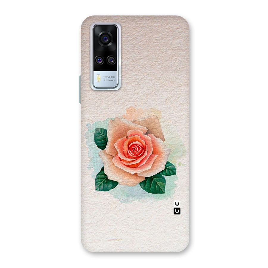 Flower Water Art Back Case for Vivo Y31