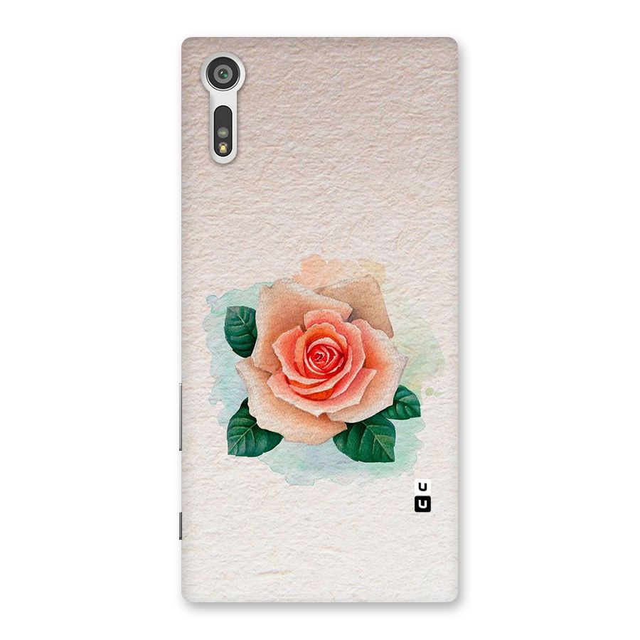 Flower Water Art Back Case for Xperia XZ