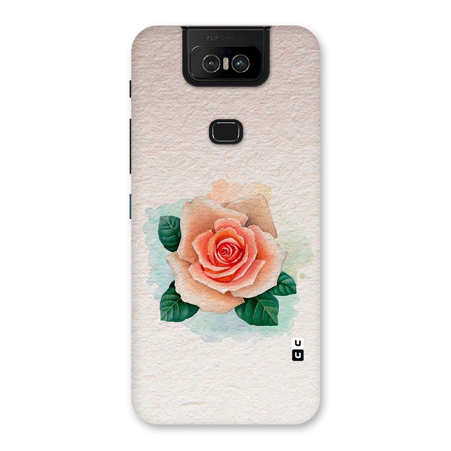 Flower Water Art Back Case for Zenfone 6z