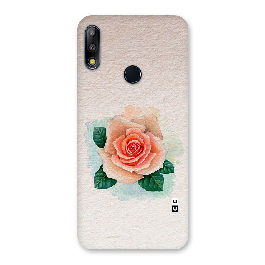 Flower Water Art Back Case for Zenfone Max Pro M2