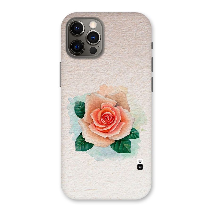 Flower Water Art Back Case for iPhone 12 Pro