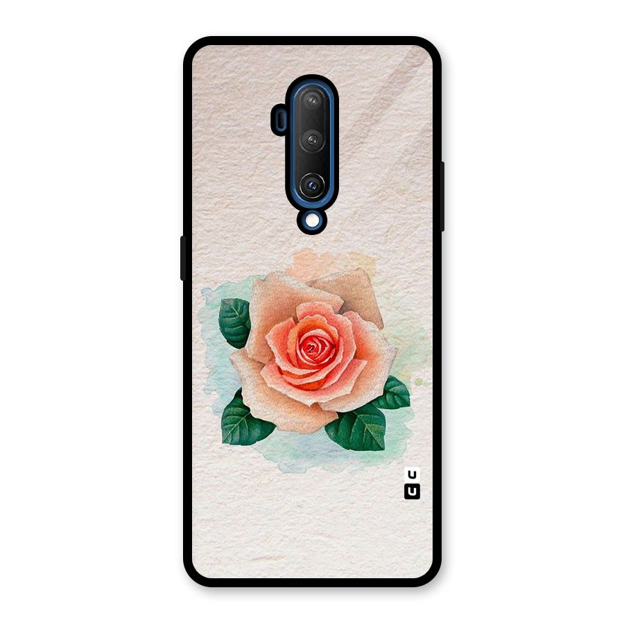 Flower Water Art Glass Back Case for OnePlus 7T Pro