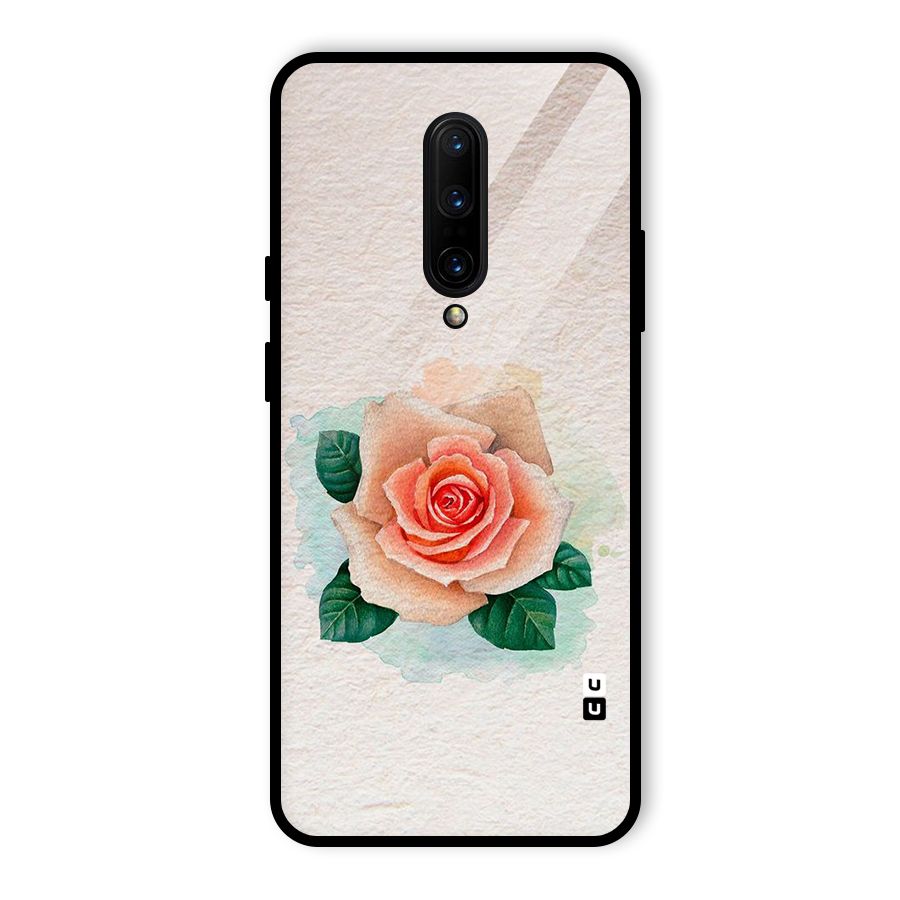 Flower Water Art Glass Back Case for OnePlus 7 Pro