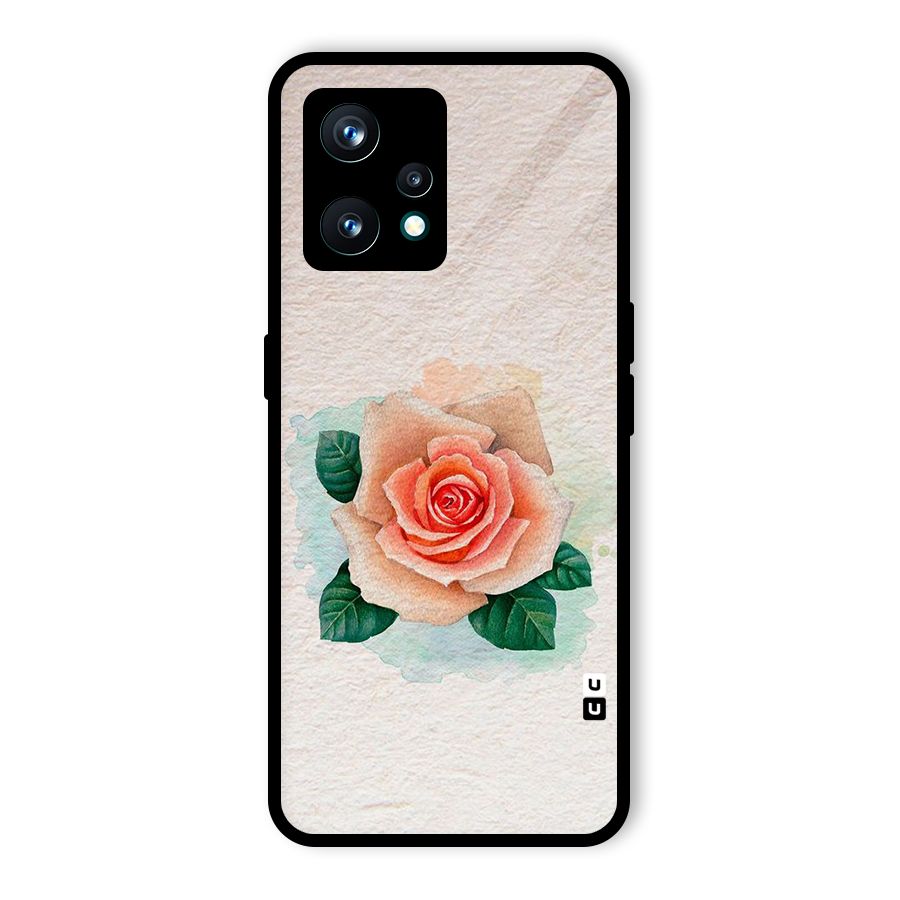 Flower Water Art Glass Back Case for Realme 9 Pro Plus 5G