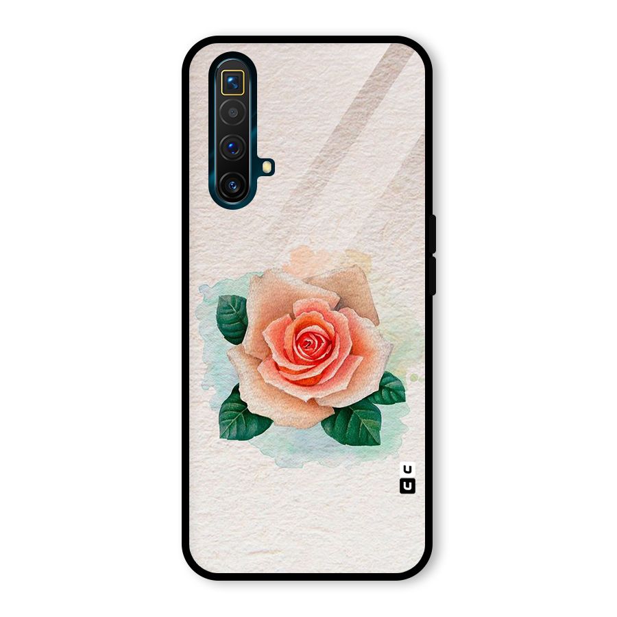 Flower Water Art Glass Back Case for Realme X3 SuperZoom