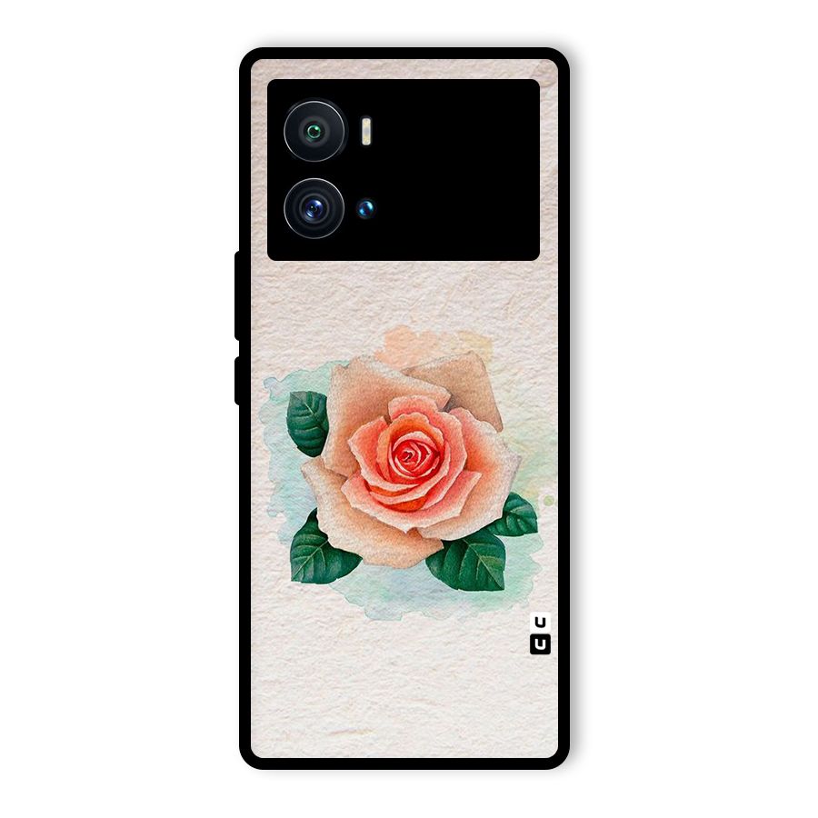 Flower Water Art Glass Back Case for Vivo iQOO 9 Pro