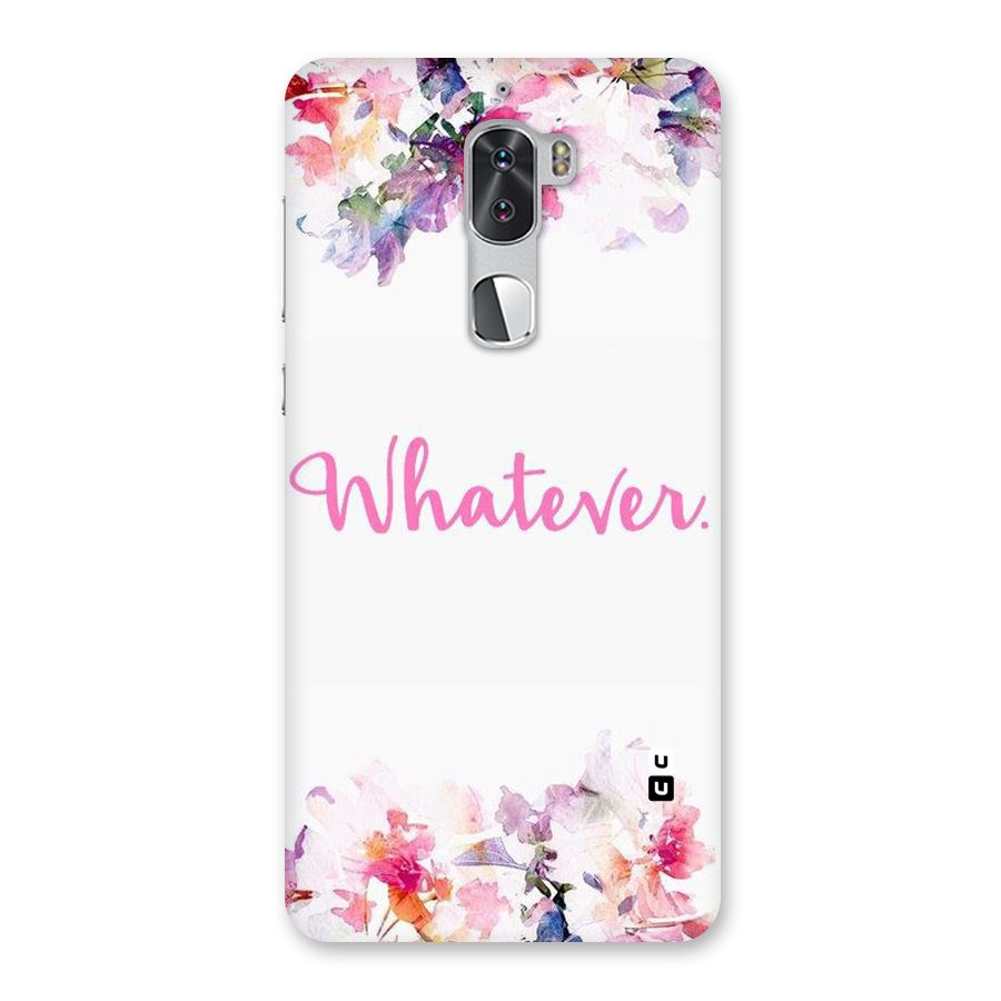 Flower Whatever Back Case for Coolpad Cool 1