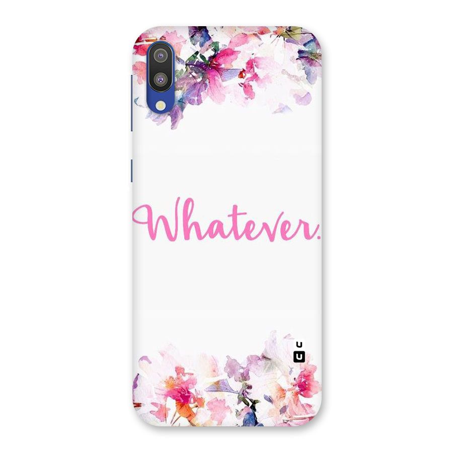 Flower Whatever Back Case for Galaxy M10