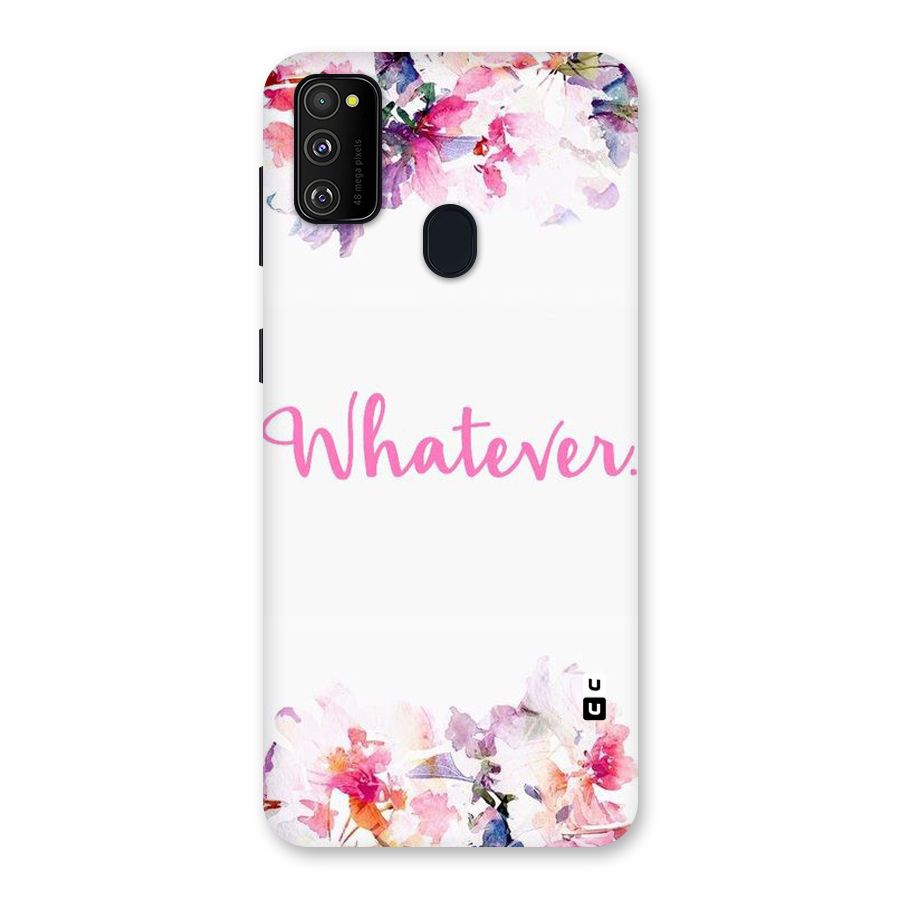 Flower Whatever Back Case for Galaxy M30s