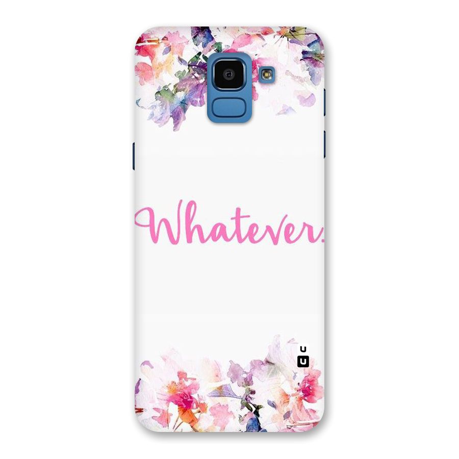 Flower Whatever Back Case for Galaxy On6