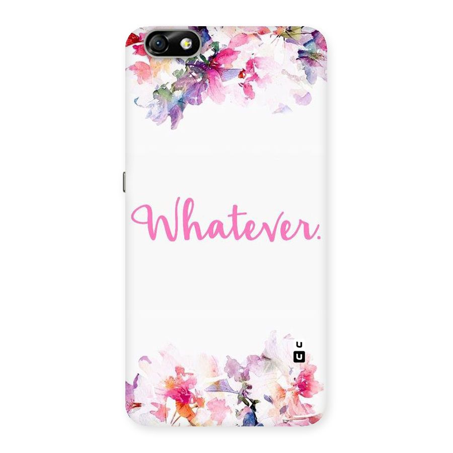 Flower Whatever Back Case for Honor 4X