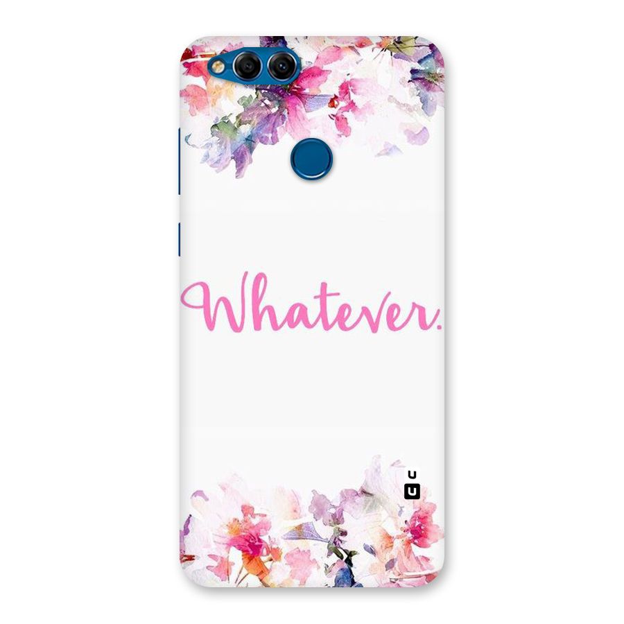 Flower Whatever Back Case for Honor 7X