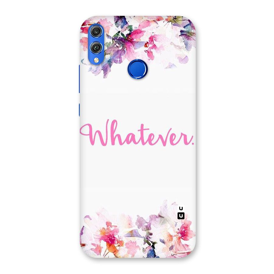 Flower Whatever Back Case for Honor 8X