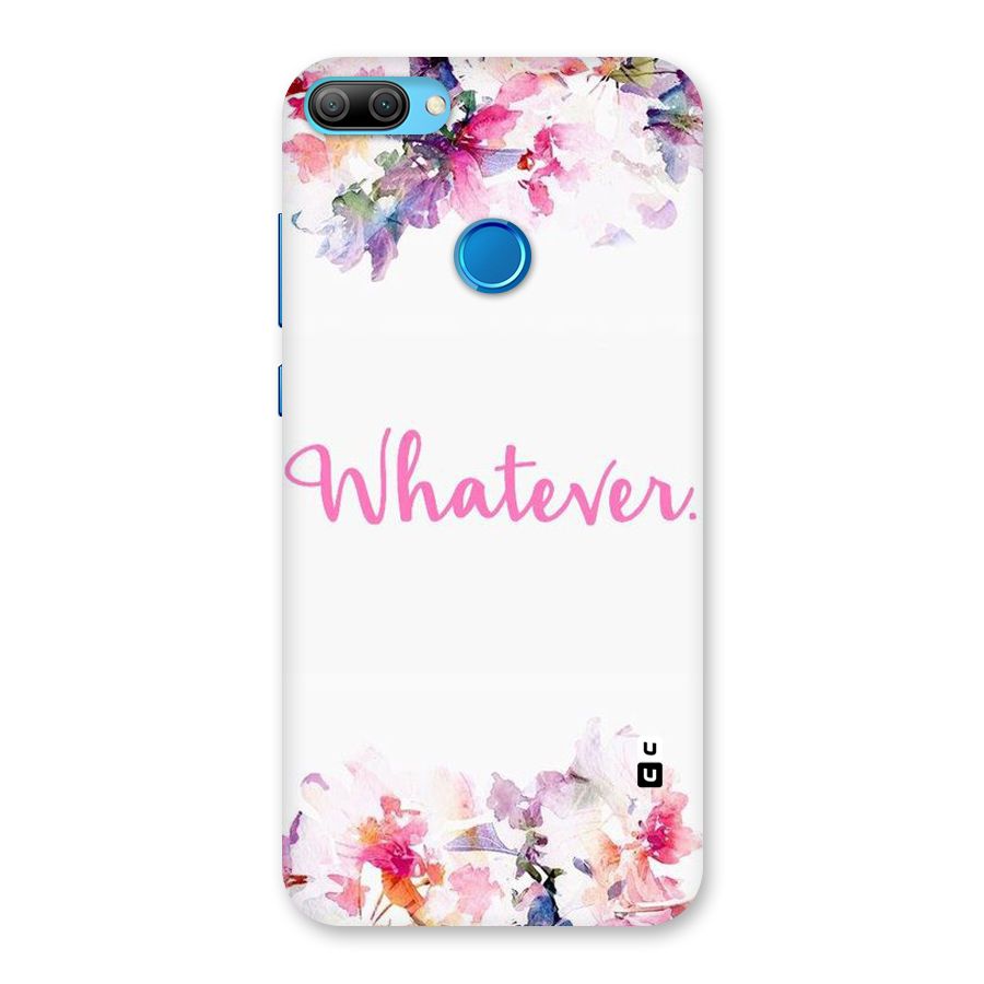 Flower Whatever Back Case for Honor 9N