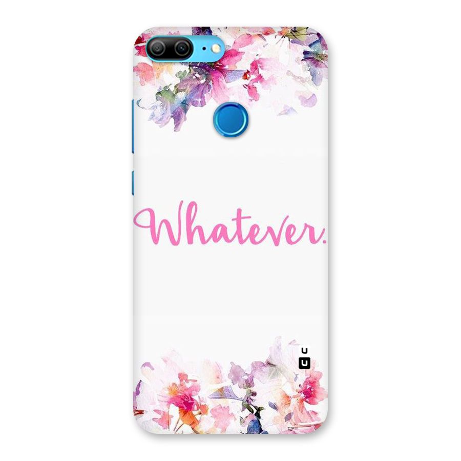 Flower Whatever Back Case for Honor 9 Lite