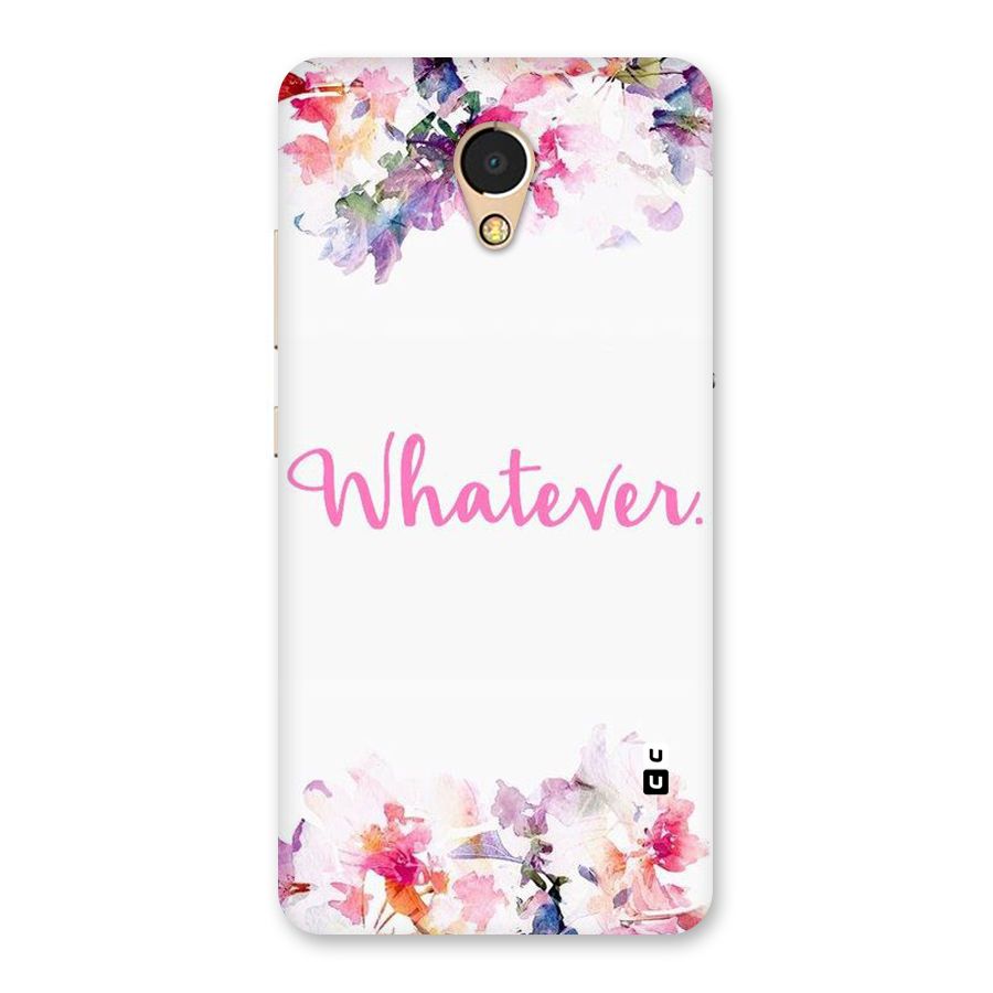 Flower Whatever Back Case for Lenovo P2