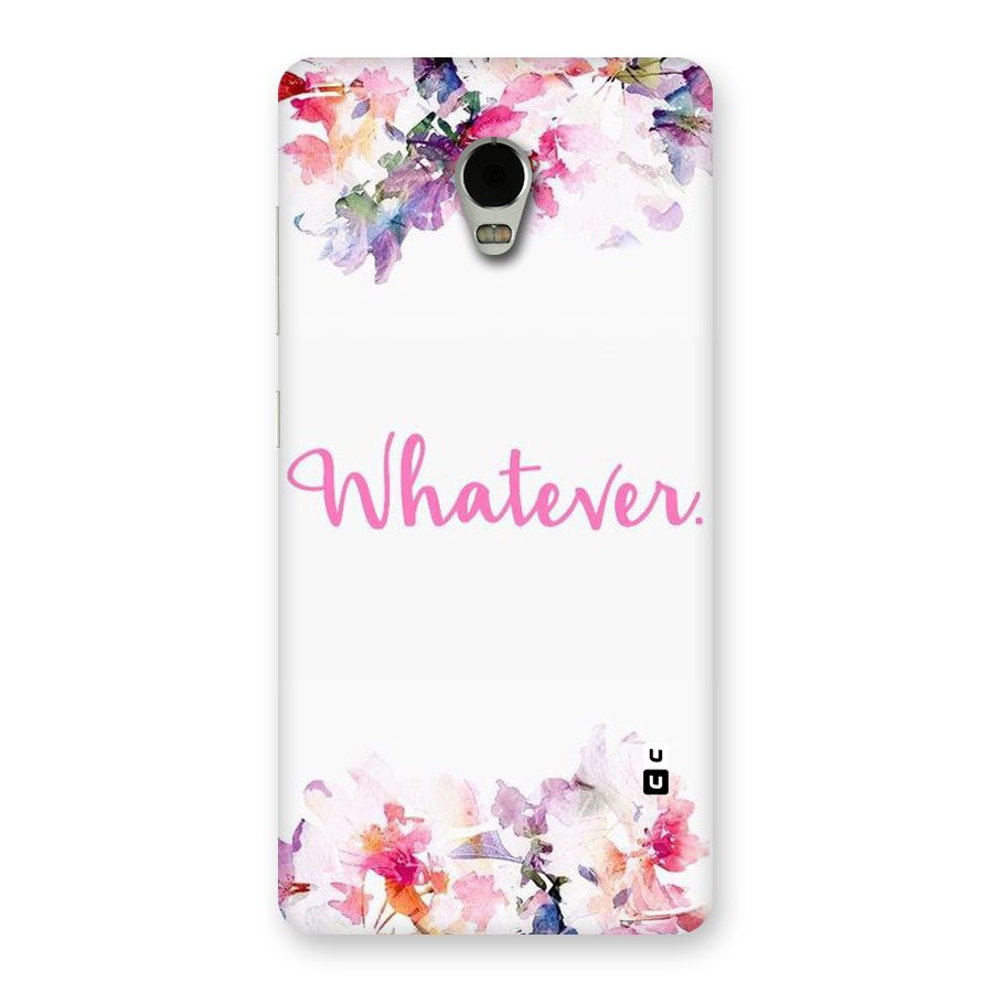 Flower Whatever Back Case for Lenovo Vibe P1