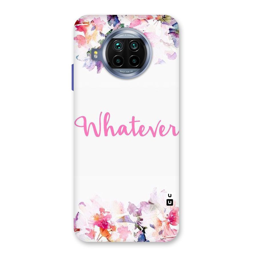 Flower Whatever Back Case for Mi 10i