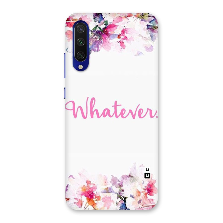 Flower Whatever Back Case for Mi A3