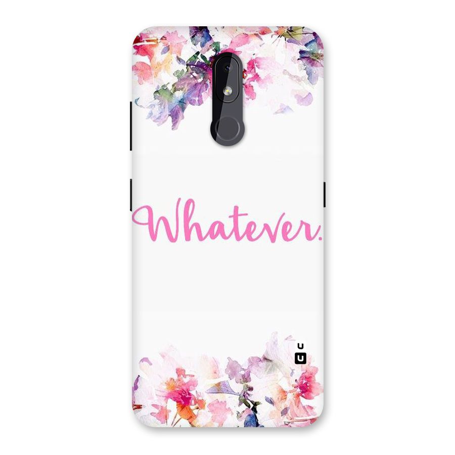 Flower Whatever Back Case for Nokia 3.2