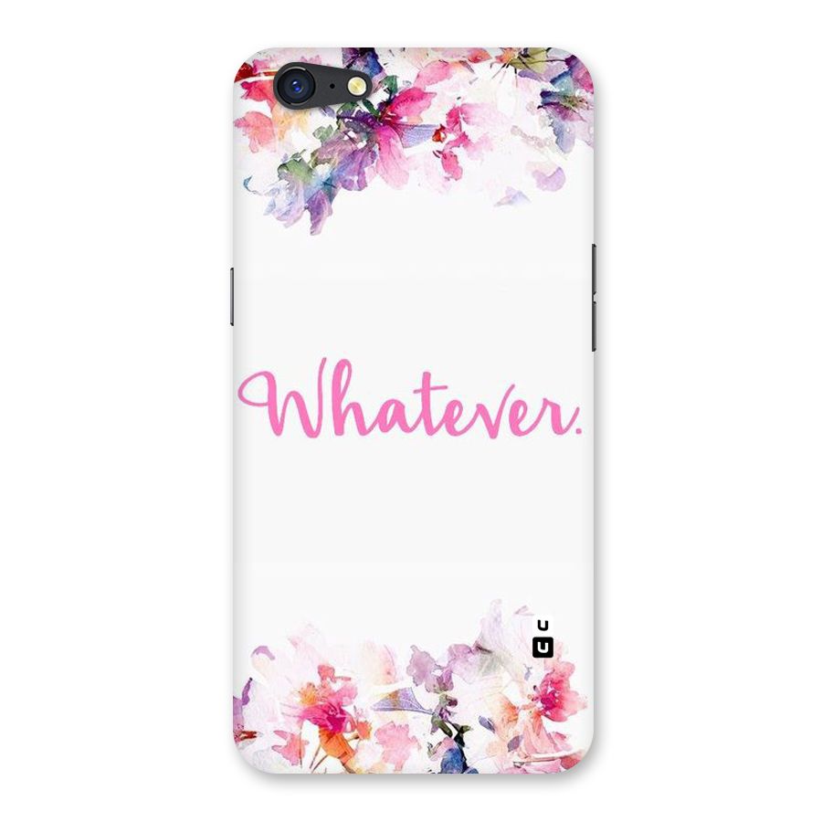 Flower Whatever Back Case for Oppo A71