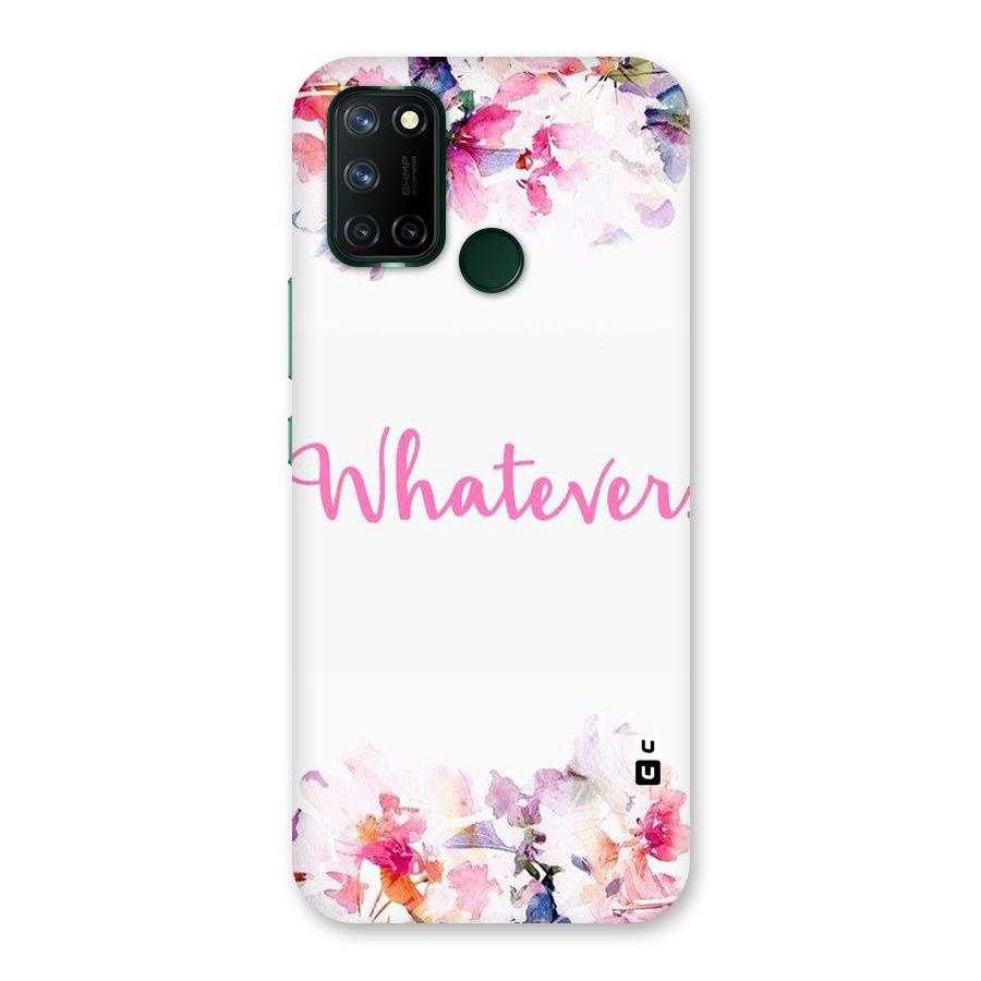 Flower Whatever Back Case for Realme 7i