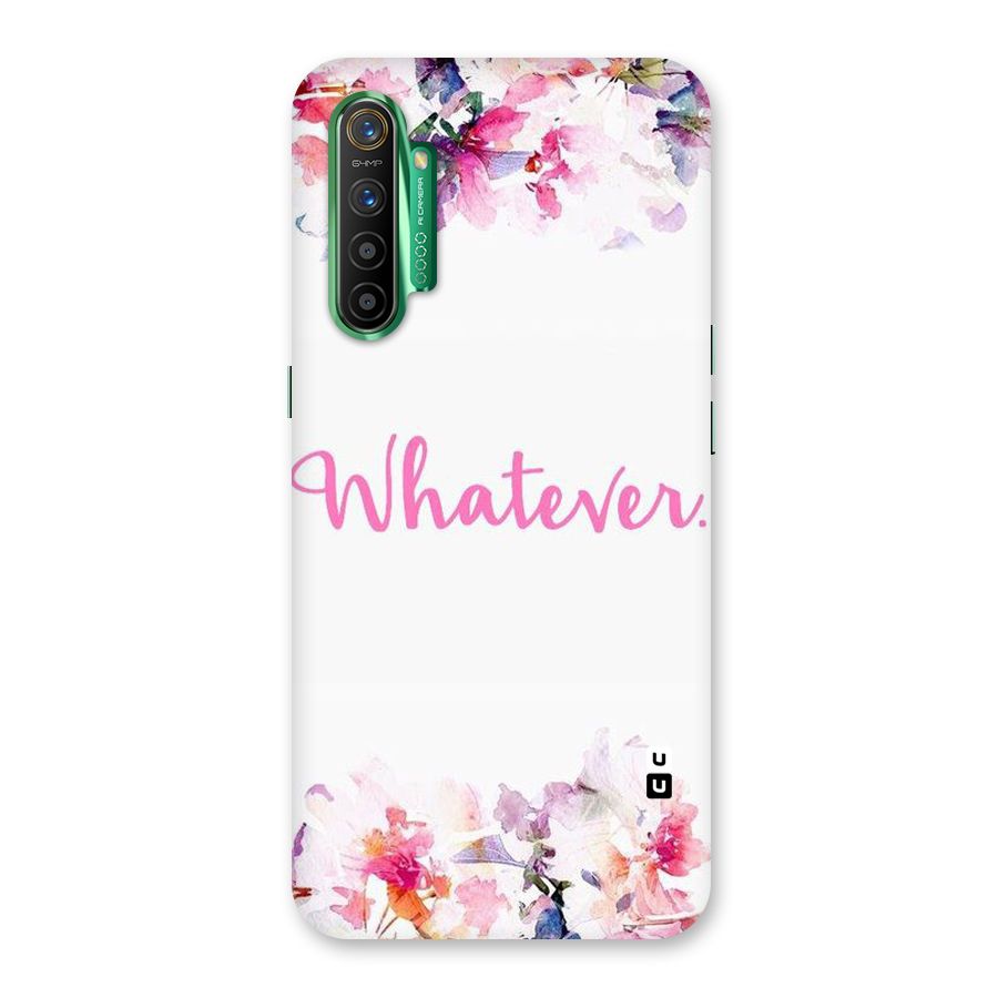 Flower Whatever Back Case for Realme X2