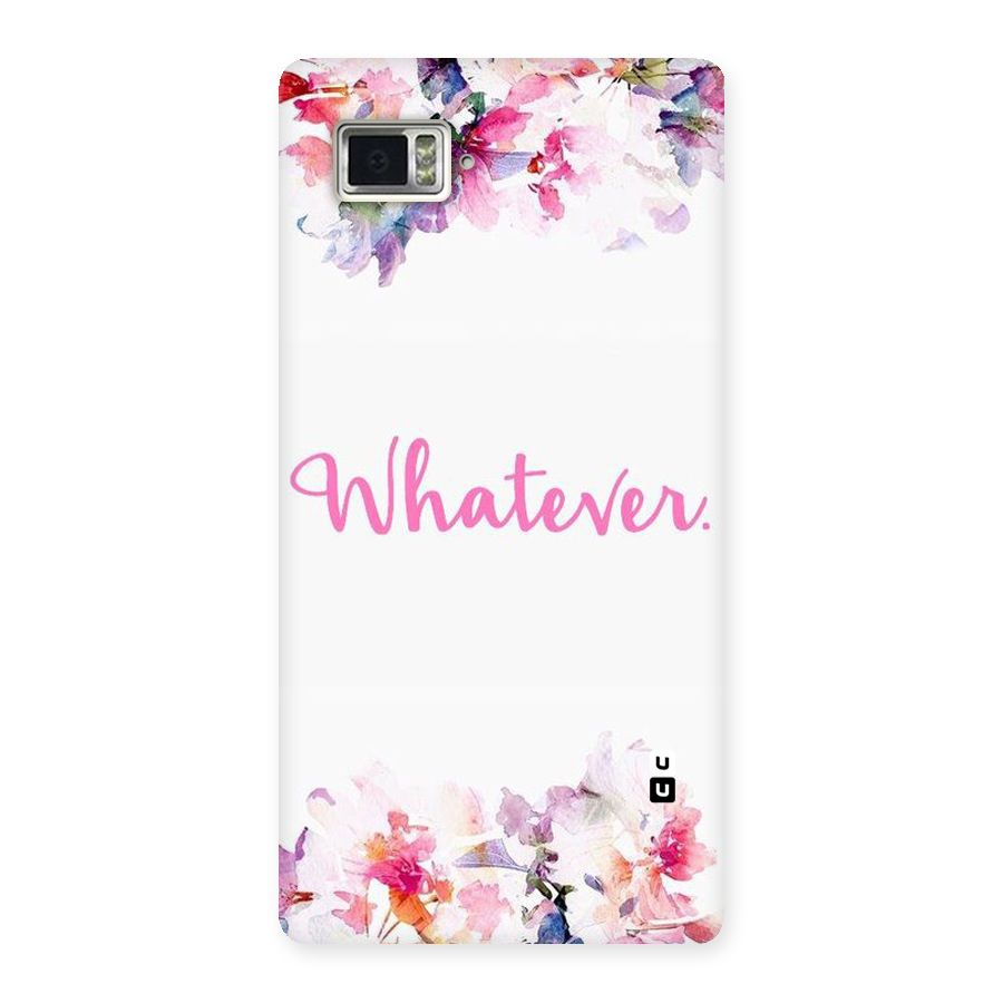 Flower Whatever Back Case for Vibe Z2 Pro K920