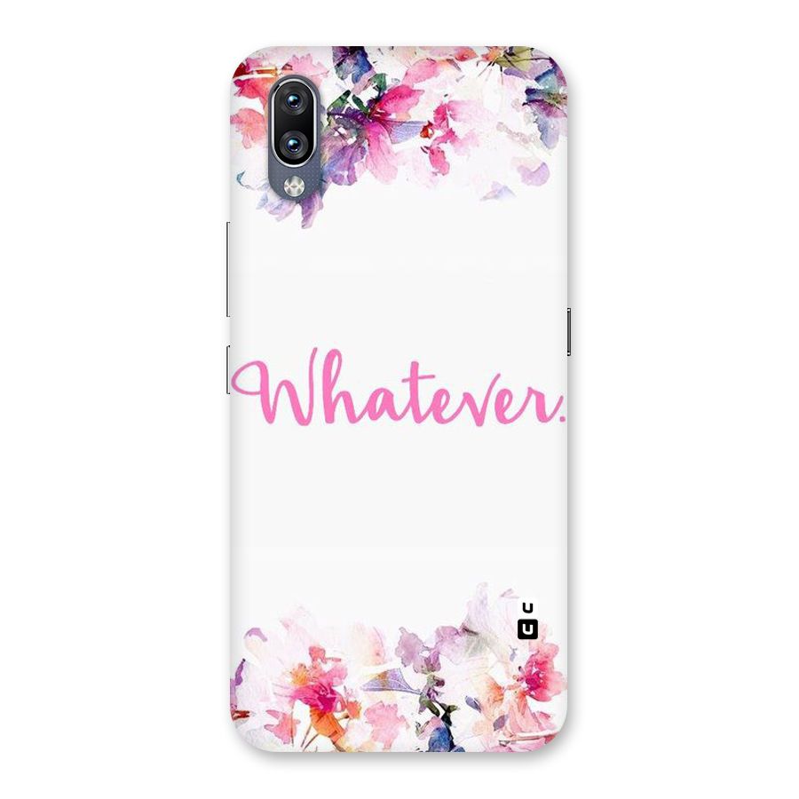 Flower Whatever Back Case for Vivo NEX