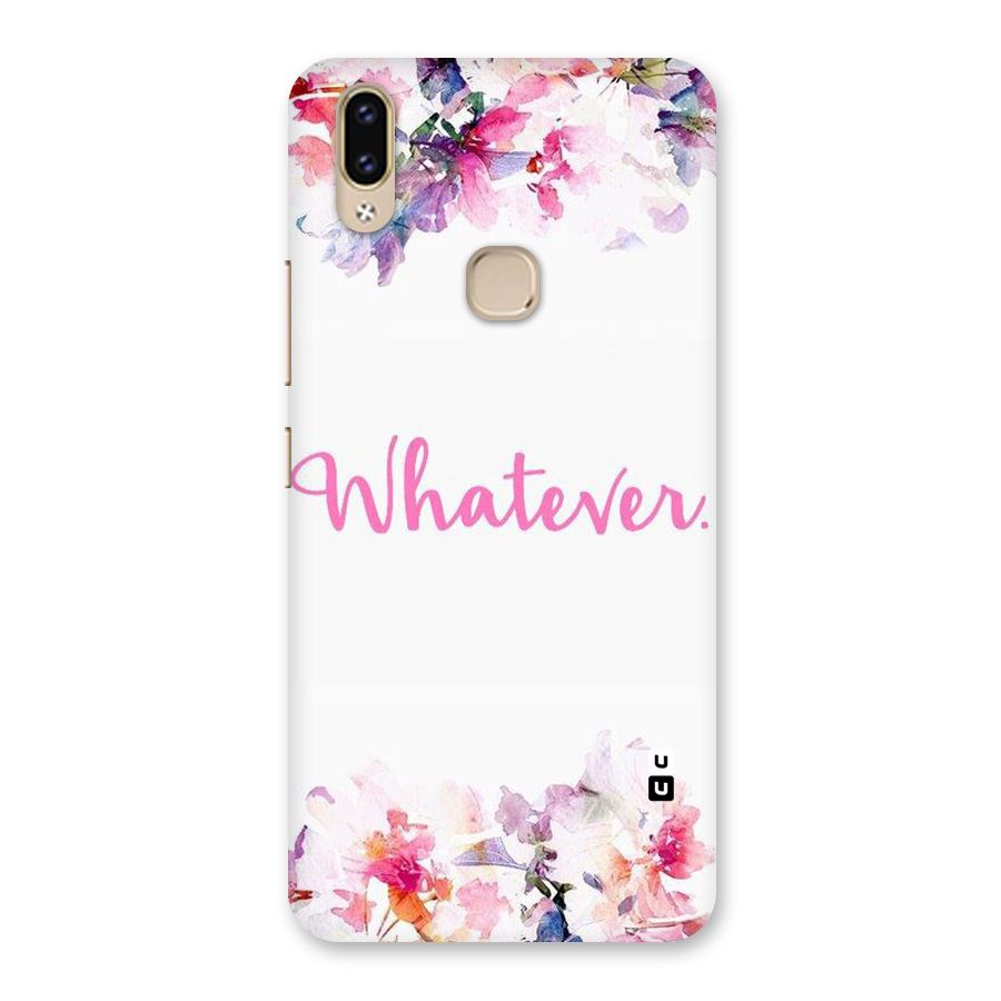 Flower Whatever Back Case for Vivo V9 Youth