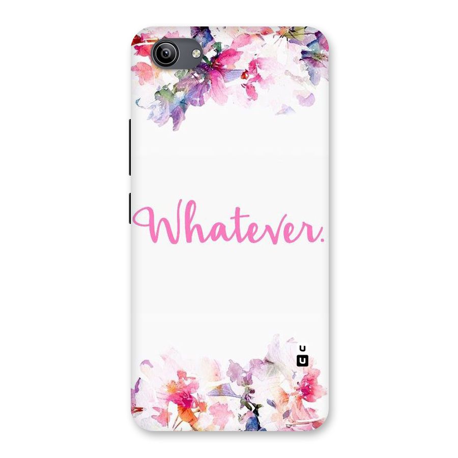Flower Whatever Back Case for Vivo Y81i