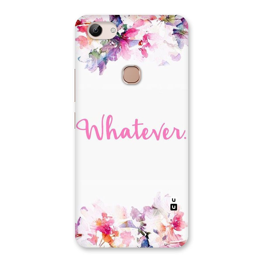 Flower Whatever Back Case for Vivo Y83