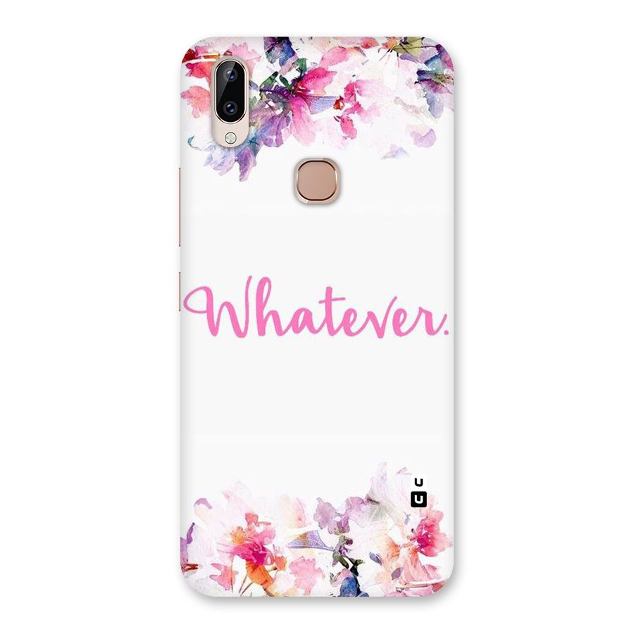 Flower Whatever Back Case for Vivo Y83 Pro