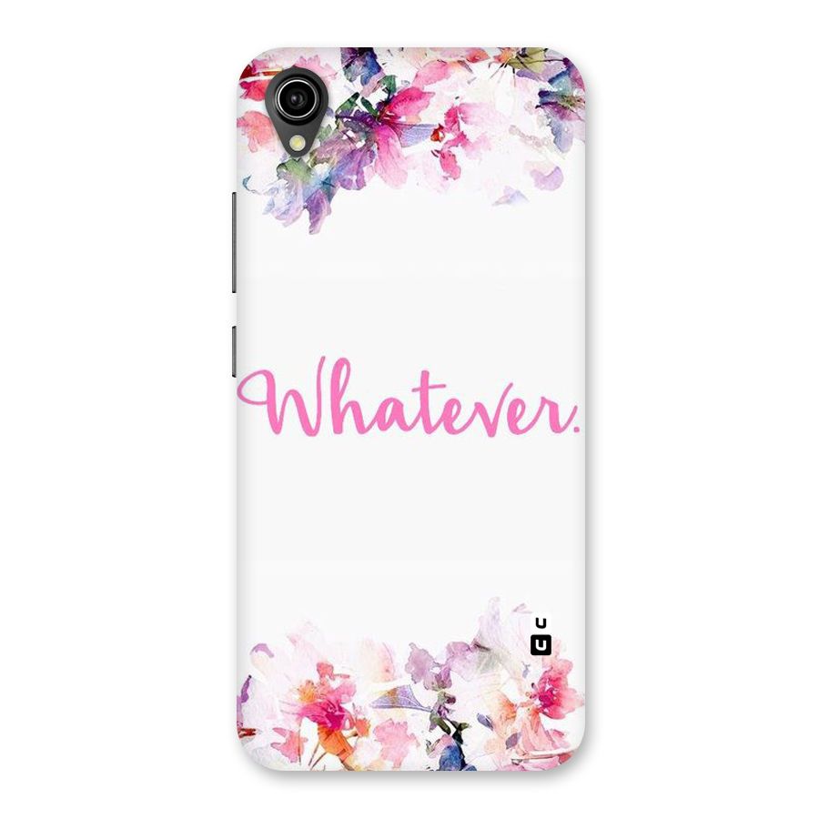 Flower Whatever Back Case for Vivo Y90