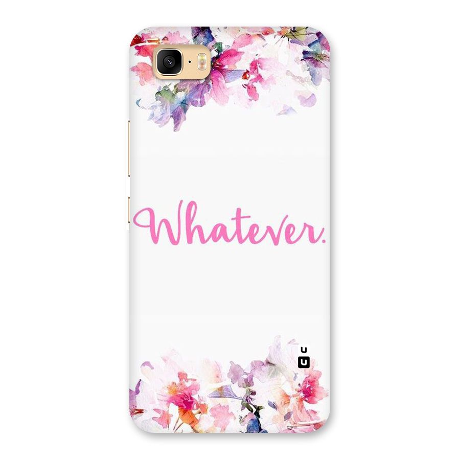 Flower Whatever Back Case for Zenfone 3s Max