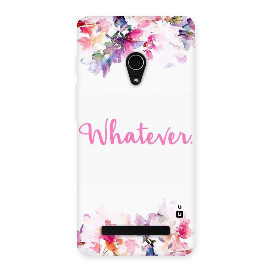 Flower Whatever Back Case for Zenfone 5