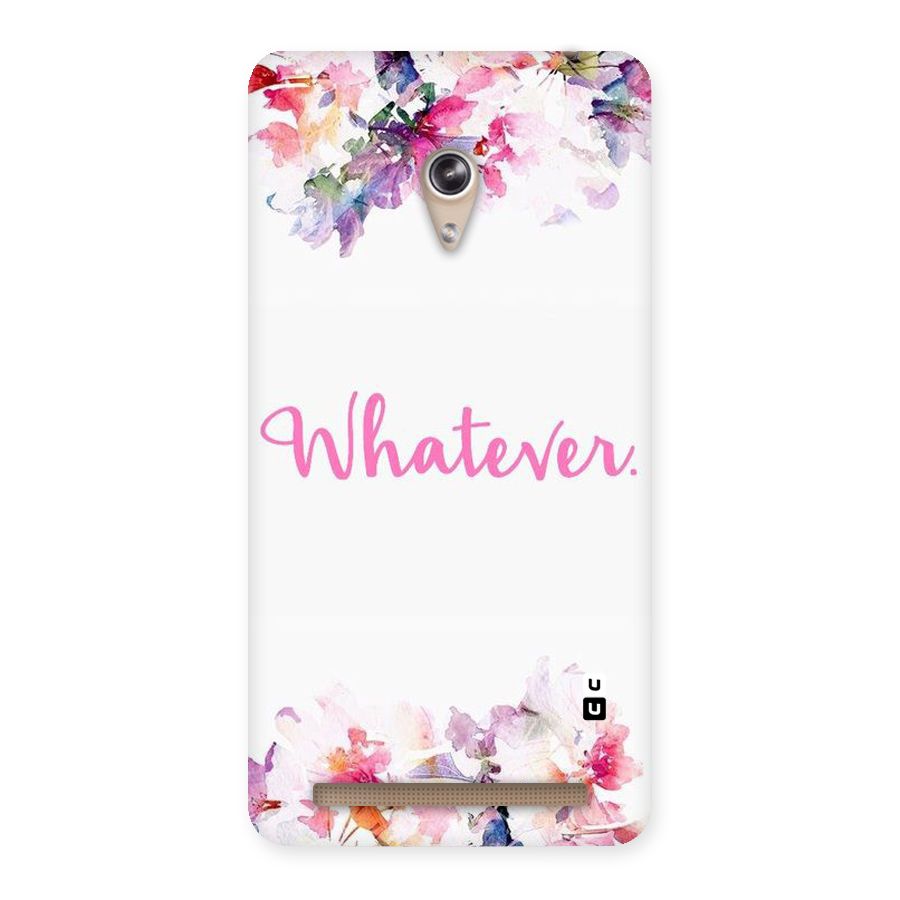 Flower Whatever Back Case for Zenfone 6