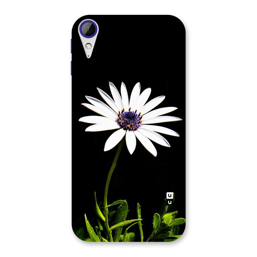 Flower White Spring Back Case for Desire 830